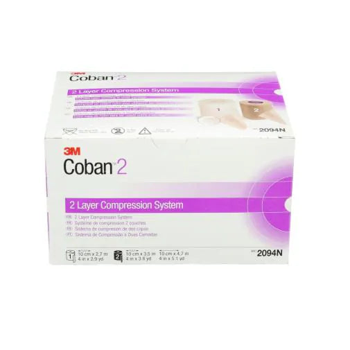 Coban 2 Layer Short Stretch Compression-10cm x 2.7m 1/EA