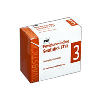 Prep Swabstick, 10% Povidone-Iodine 25 pack/BX
