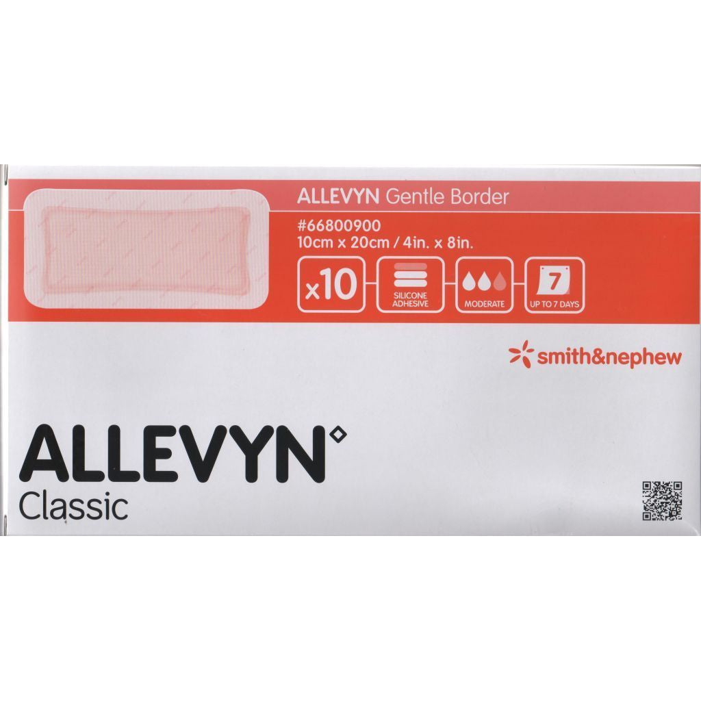 Allevyn Gentle Border Post-Op - 10cm x 20cm 10/BX