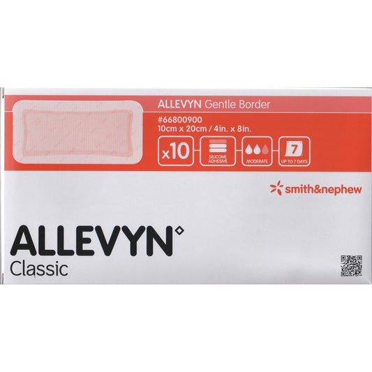Allevyn Gentle Border Post-Op - 10cm x 20cm 10/BX