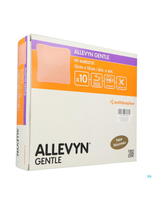 Allevyn Non Border - 15cm x 15cm 10/BX