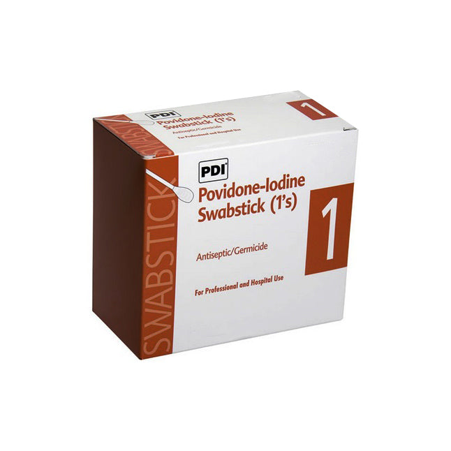 Prep Swabstick, 10% Povidone-Iodine 50/BX