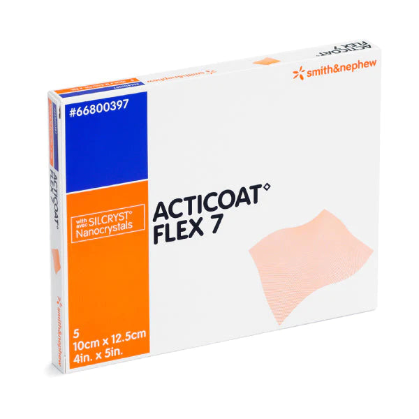 Acticoat Flex 7 - 10cm x 12.5cm (7-day wear) 5/BX